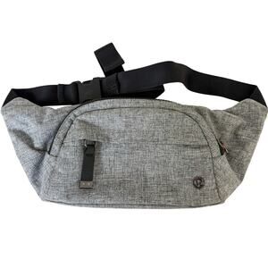Lululemon On The Beat Belt Fanny Pack Bag Gray